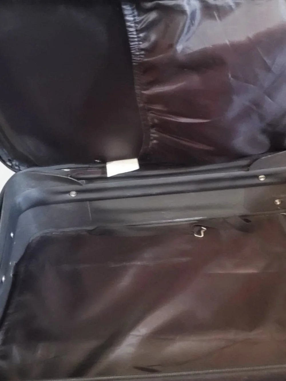 Black Forcest Rolling Carry-On Bag - Front Pocket Travel Luggage